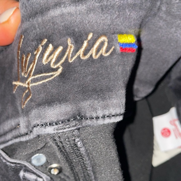 LUJURIA BUTT LIFTING FLARED JEANS - Picture 7 of 7